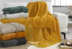 casa NOVA Schaffelldecke gelb