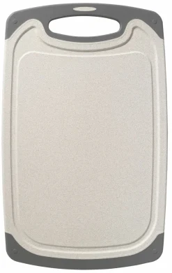 casa NOVA Schneidbrett 31x20cm grauweiß