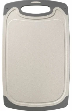 casa NOVA Schneidbrett 40x24cm grauweiß