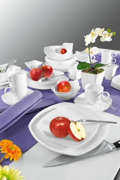 casa NOVA Suppenteller 23cm weiß