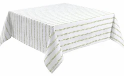 casa NOVA Tischdecke grünweiß