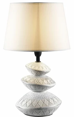 casa NOVA Tischleuchte 1flg weiß