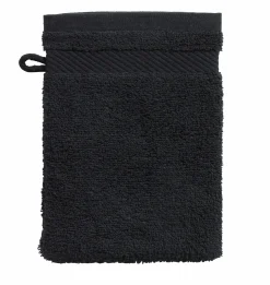 casa NOVA Waschhandschuh schwarz