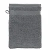 casa NOVA Waschhandschuh grauschwarz