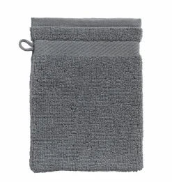 casa NOVA Waschhandschuh grauschwarz