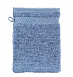 casa NOVA Waschhandschuh blau