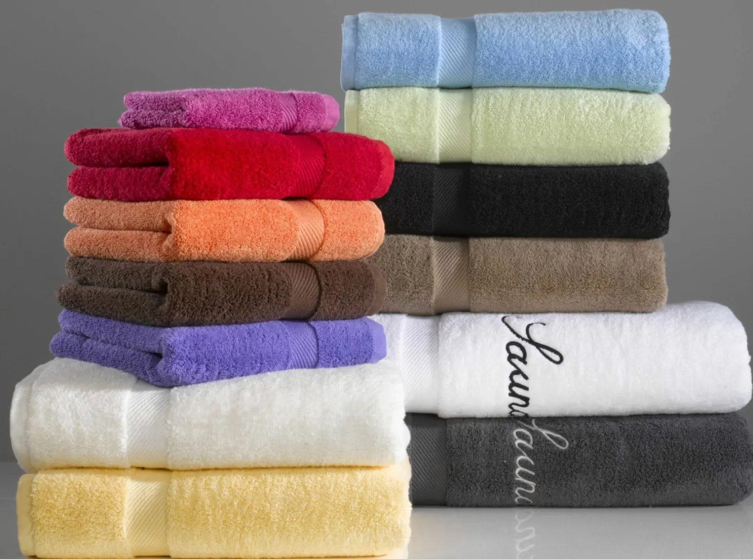 casa NOVA Waschhandschuh weiß