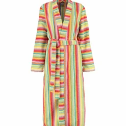 Cawö Damen-Bademantel mehrfarbig