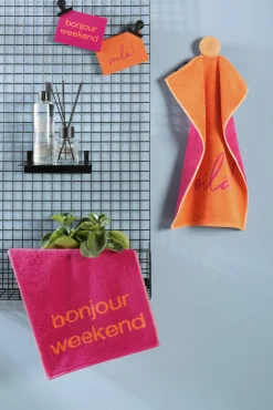 Cawö Gästetuch pink