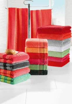 Cawö Handtuch orange