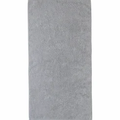 Cawö Handtuch silberfarbengrau