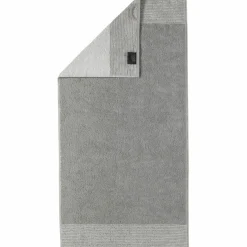 Cawö Handtuch silberfarbengrau