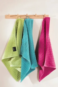 Cawö Küchenfrottier grüngelb