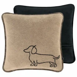 Cawö Kissen beigeschwarz