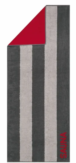 Cawö Strandtuch grau