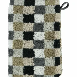 Cawö Waschhandschuh beigegrau