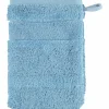 Cawö Waschhandschuh blau