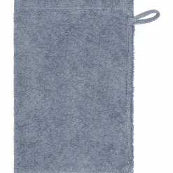 Cawö Waschhandschuh blau