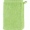 Cawö Waschhandschuh grüngelb