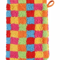 Cawö Waschhandschuh mehrfarbig