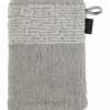 Cawö Waschhandschuh silberfarbengrau