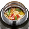 Cilio Food-Container 500ml schwarzsilberfarben