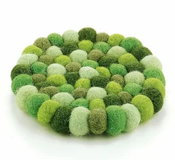 Cilio Glasuntersetzer 10cm grün