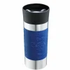 Cilio Isoliertrinkbecher 360ml blauschwarzsilberfarben