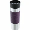 Cilio Isoliertrinkbecher 500ml violettsilberfarben
