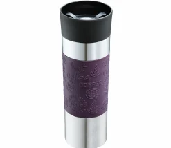 Cilio Isoliertrinkbecher 500ml violettsilberfarben