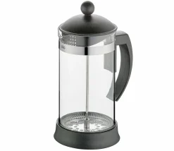 Cilio Kaffeebereiter 8 Tassen schwarzsilberfarbentransparent