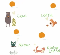 Cilio Kinderbesteck 4tlg. silberfarben