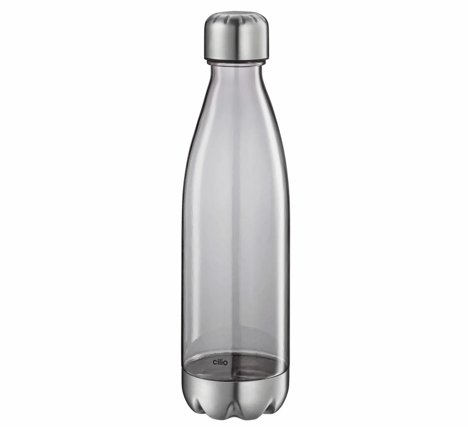Cilio Trinkflasche 500ml transparentgrau