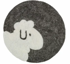 Cilio Untersetzer 21cm weißschwarz