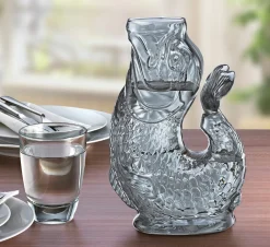 Cilio Wasserkaraffe 1l grau