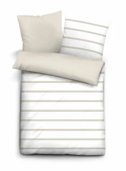 CINQUE Renforce-Bettwäsche beige