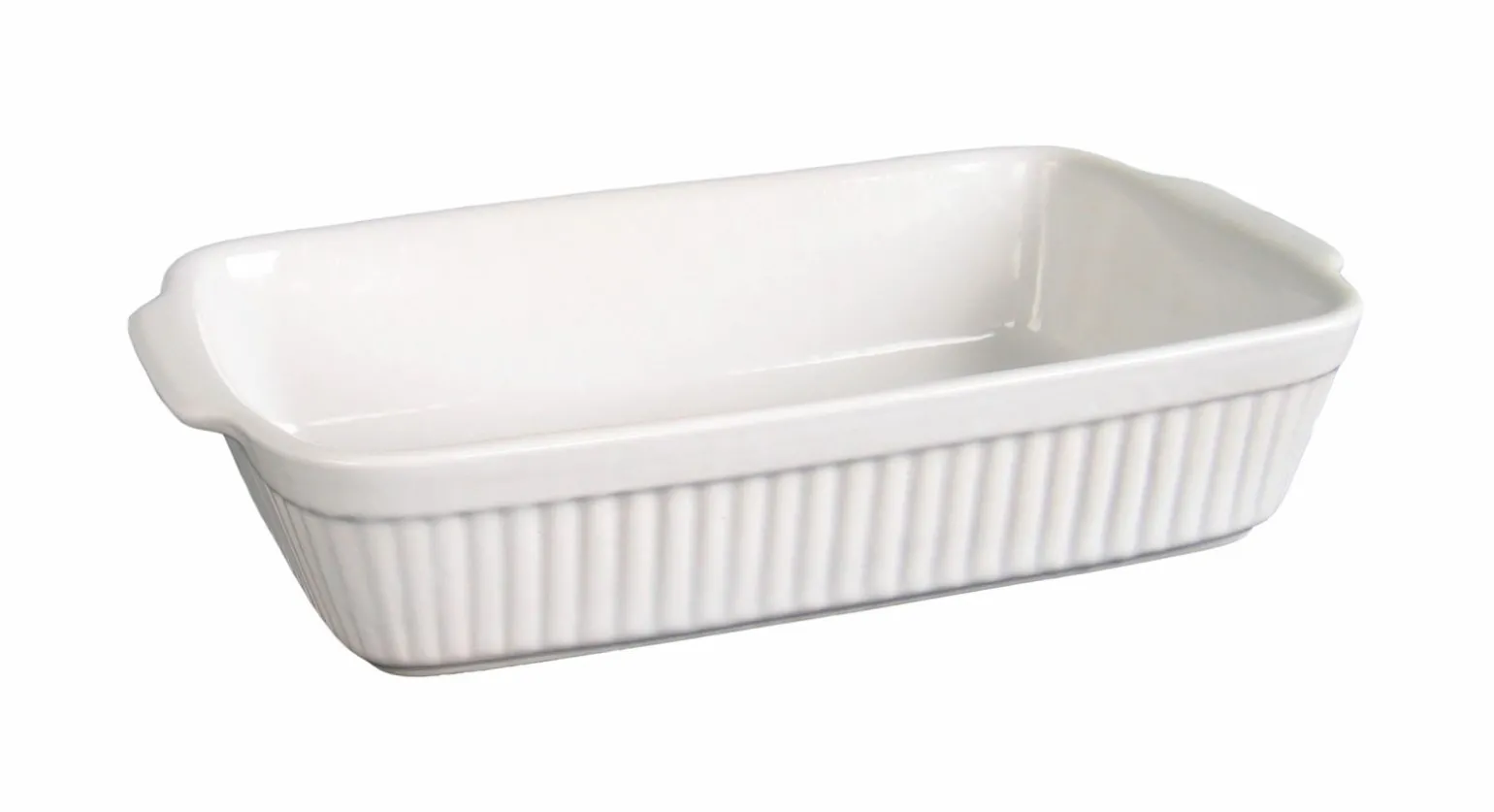 CreaTable Auflaufform 36x20x7.5cm weiß