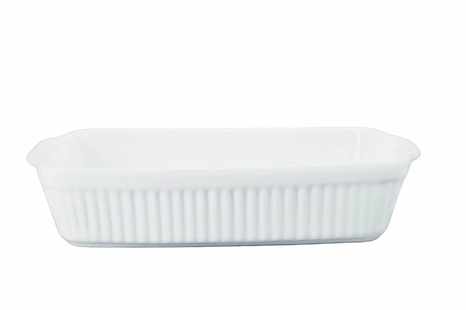 CreaTable Auflaufform 36x20x7.5cm weiß