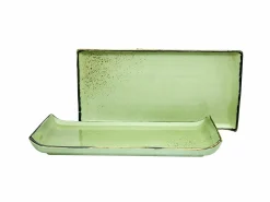 CreaTable BBQ Platte 33x16.5cm grün