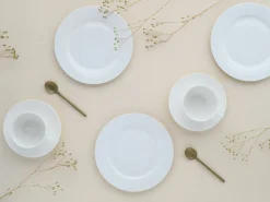 CreaTable Kaffeegeschirr 18tlg beigeweiß