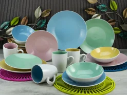 CreaTable Kombigeschirr 16tlg. mehrfarbig