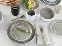 CreaTable Kombigeschirr 16tlg beigeweiß