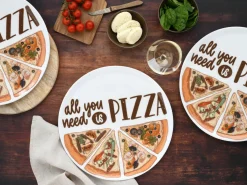 CreaTable Pizzateller 33cm mehrfarbig