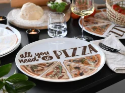 CreaTable Pizzateller 33cm mehrfarbig