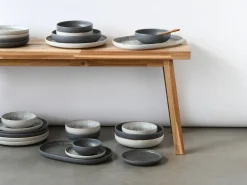 CreaTable Servierplatte 33cm grau