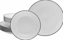 CreaTable Tafelgeschirr 12tlg weiß