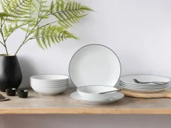 CreaTable Tafelgeschirr 12tlg weiß