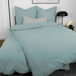 Dero Textil Bettwäsche blau