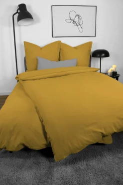 Dero Textil Bettwäsche gelb