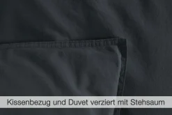 Dero Textil Bettwäsche grau